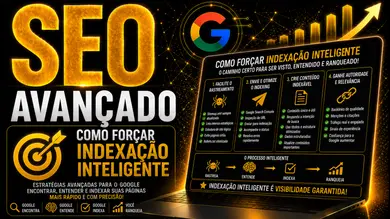 Capa do episódio - Como forçar indexação inteligente