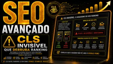 Capa do episódio - CLS invisível que derruba ranking