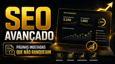 Capa do episódio - Páginas indexadas que não ranqueiam