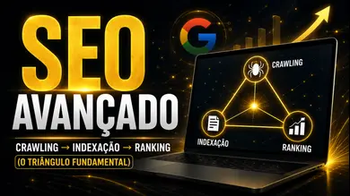 Capa do episódio - Crawling → Indexação → Ranking